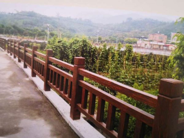 仿木柵欄、草欄